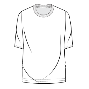 Fashion sewing patterns for MEN T-Shirts T-Shirt 7098